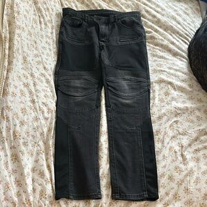 Men’s motorcycle jeans! My husband is cleaning out his closet!